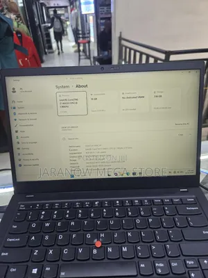 Laptop Lenovo ThinkPad X1 Carbon 16GB Intel Core i7 SSD 256GB