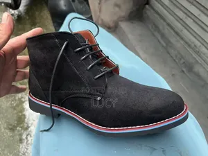 Men's Stylish Brown Suede Chukka Boots - High Quality