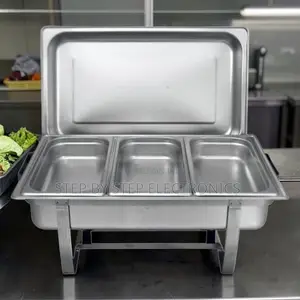 Distributor Prices 11L Stainless Steel Triple Chafing Dish