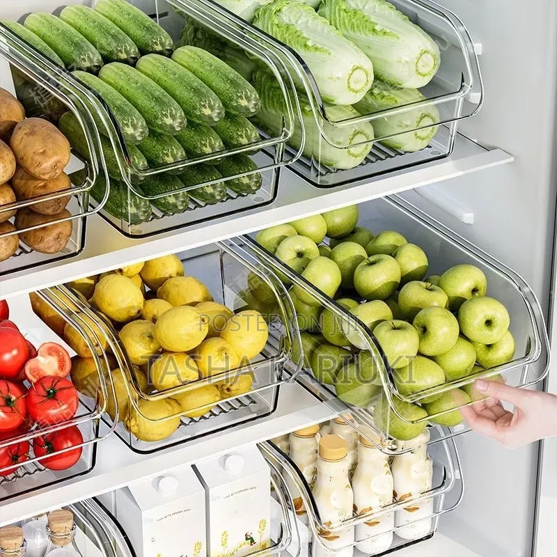 Acrylic Fridge Storage Box _ Clear