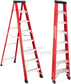 8 Step Fibreglass Step Ladder
