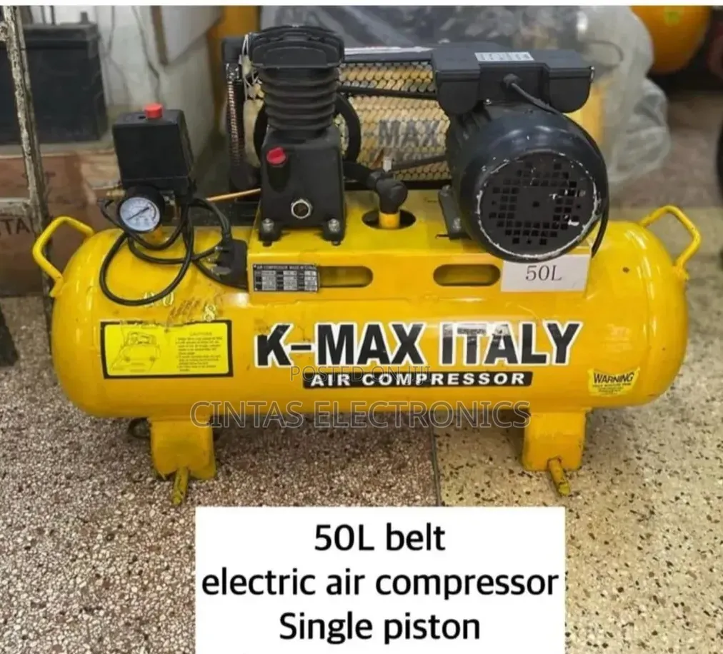 Single Piston 50L Electric Air Compressor