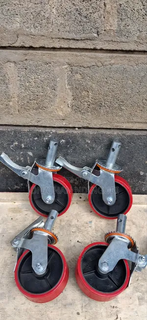 Scaffold Castor Wheels – Lockable Construction Wheels