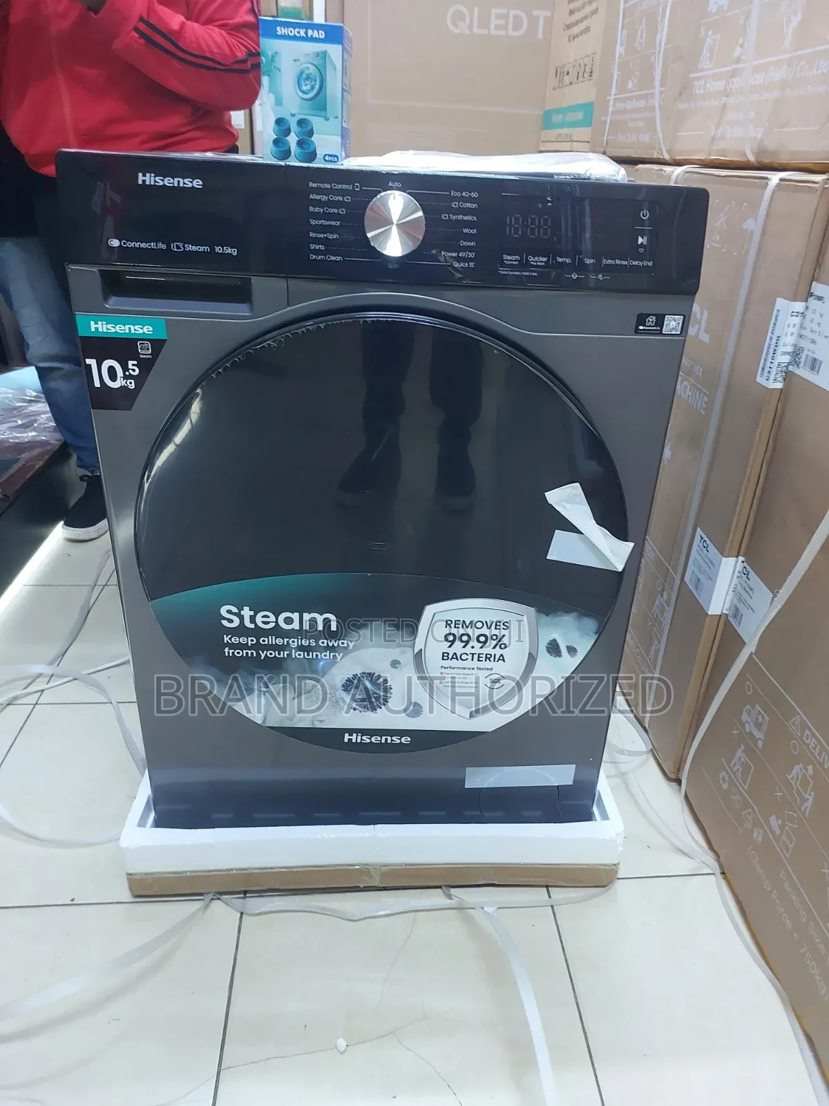 Hisense 10.5kg Wash Spin