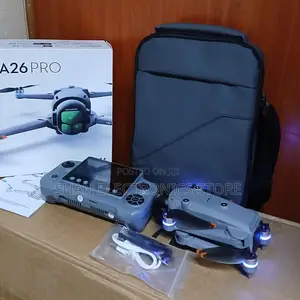 Obstacle Avoidance A26 PRO 4.5-Inch Dark Grey 360 Degree GPS Drone