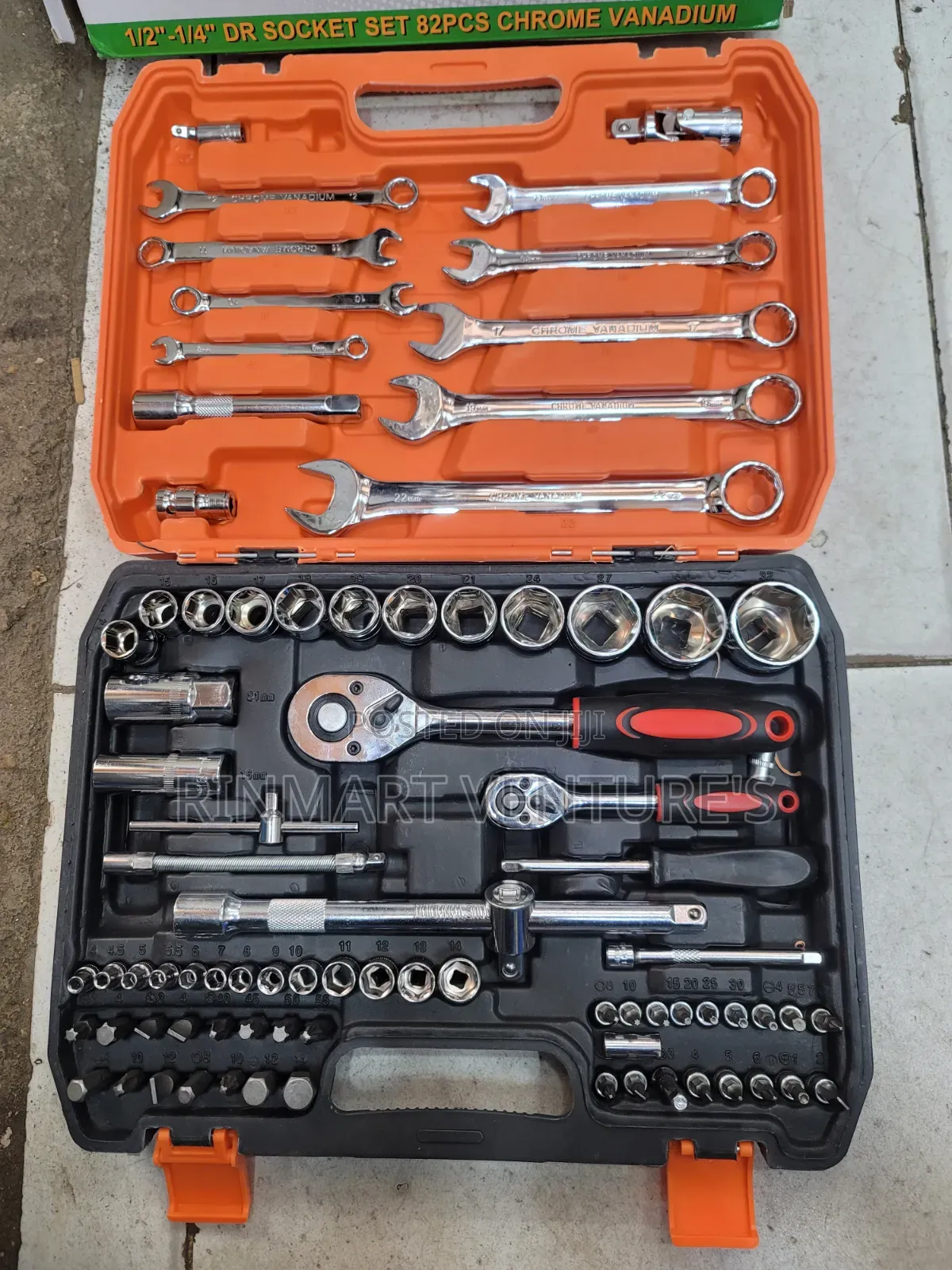 82 Pieces Toolset /Spanner Set 82pcs