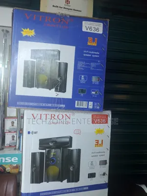 Vitron V636 3.1 Inch Theater Multi Media Sub Woofer Speaker System 