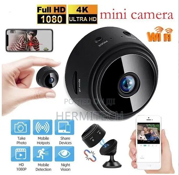 Clear Night Vision Monitoring Wireless Wifi Enabled A9