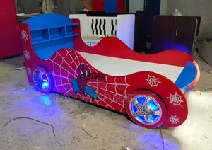 Red Spiderman Themed Bed Available on Order Pay on Delivery 