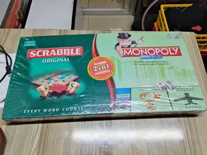 8yrs+ Scrabble 2 in 1 Board Games