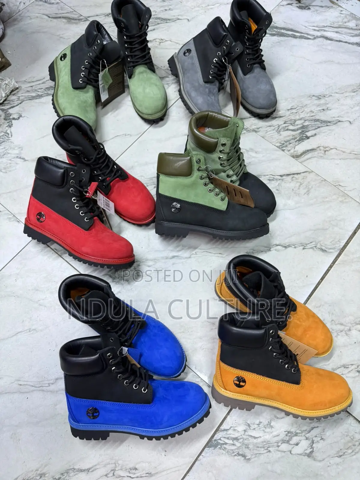 Timberland Boots Coloured