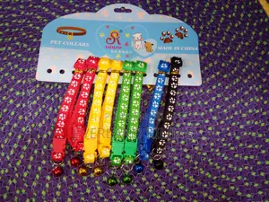 Paw-Print Pet Collars - Cats