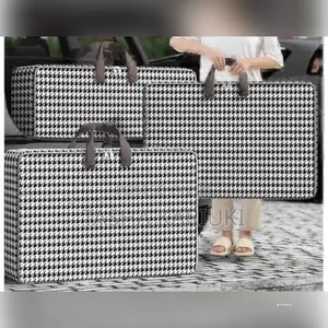 3pcs Quilted Duvet Organiser