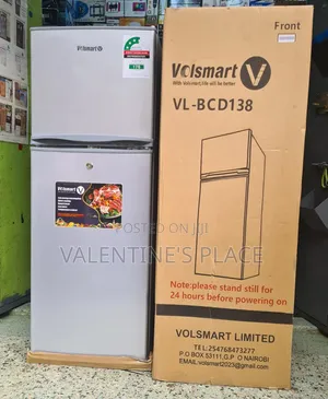 Volsmart 2 Door Fridge