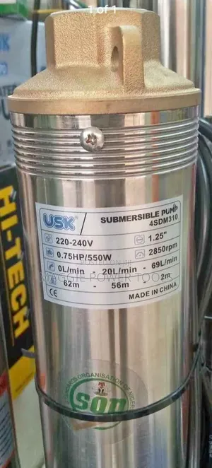 Durable Submersible Water Pump/0.75h Submersible Water Pump Machine
