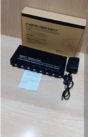 Gigabit Fiber Switch 6-Port With Fast Stable Network Connection