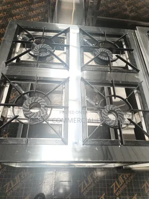 Four Burner Stainless Steel