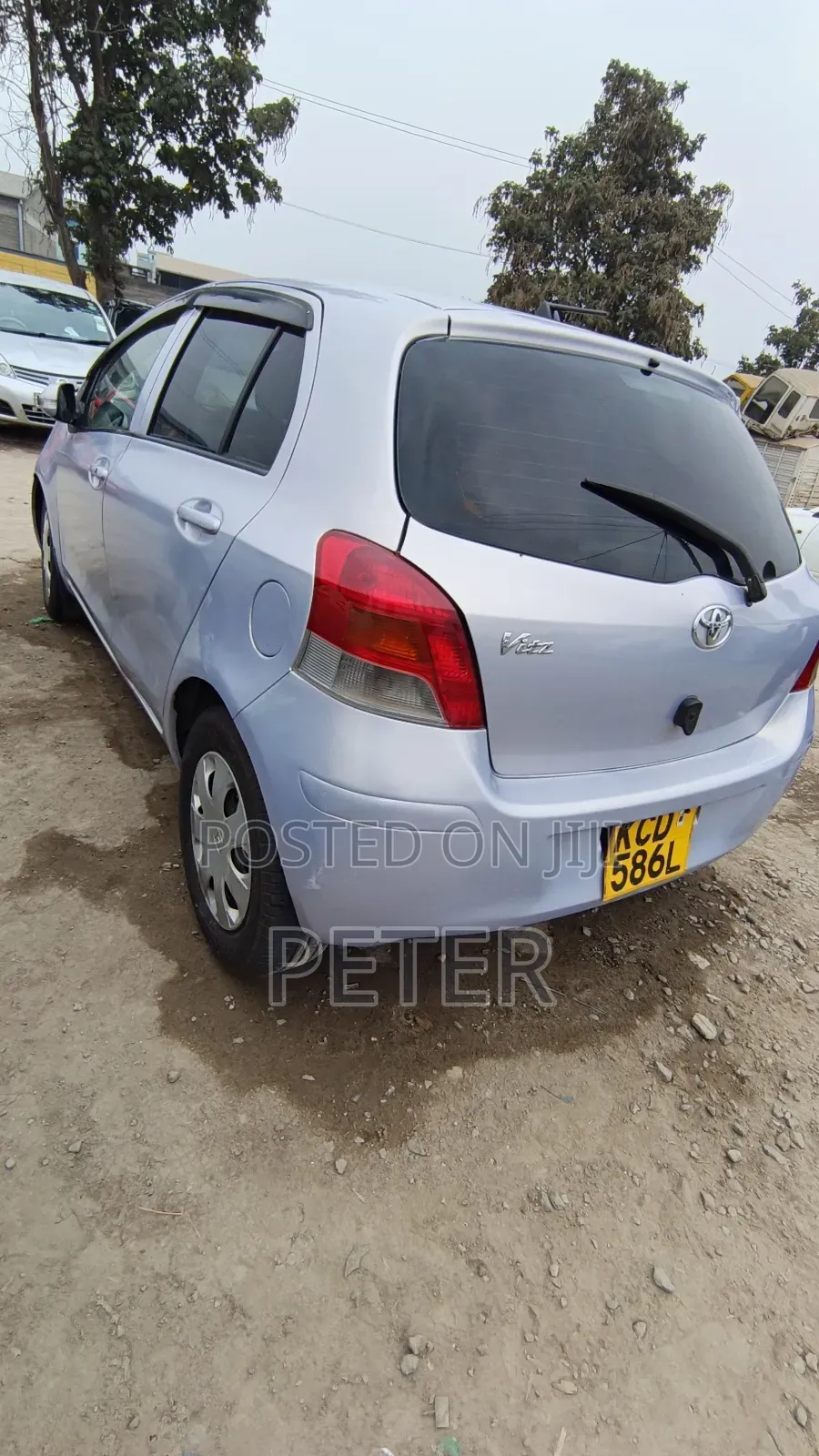 Toyota Vitz 2008 Silver