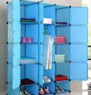 Plastics Wardrobe 3 Column