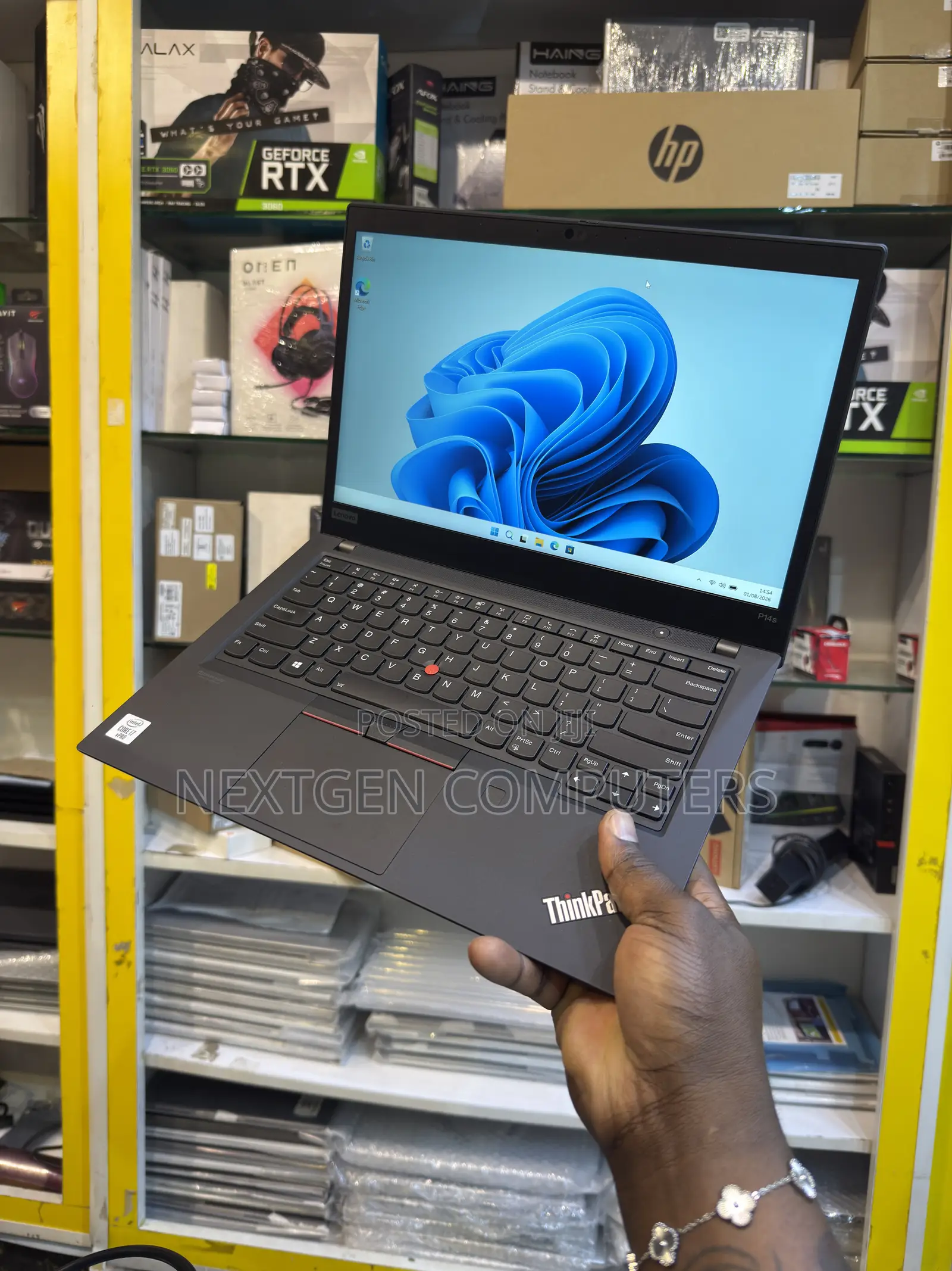 Laptop Lenovo ThinkPad P14s 16GB Intel Core i7 SSD 256GB