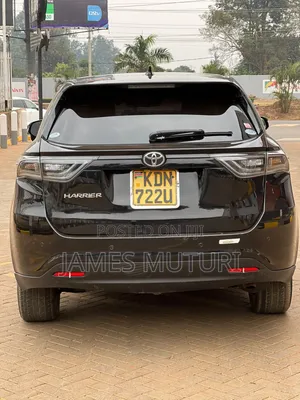 Toyota Harrier 2016 Black