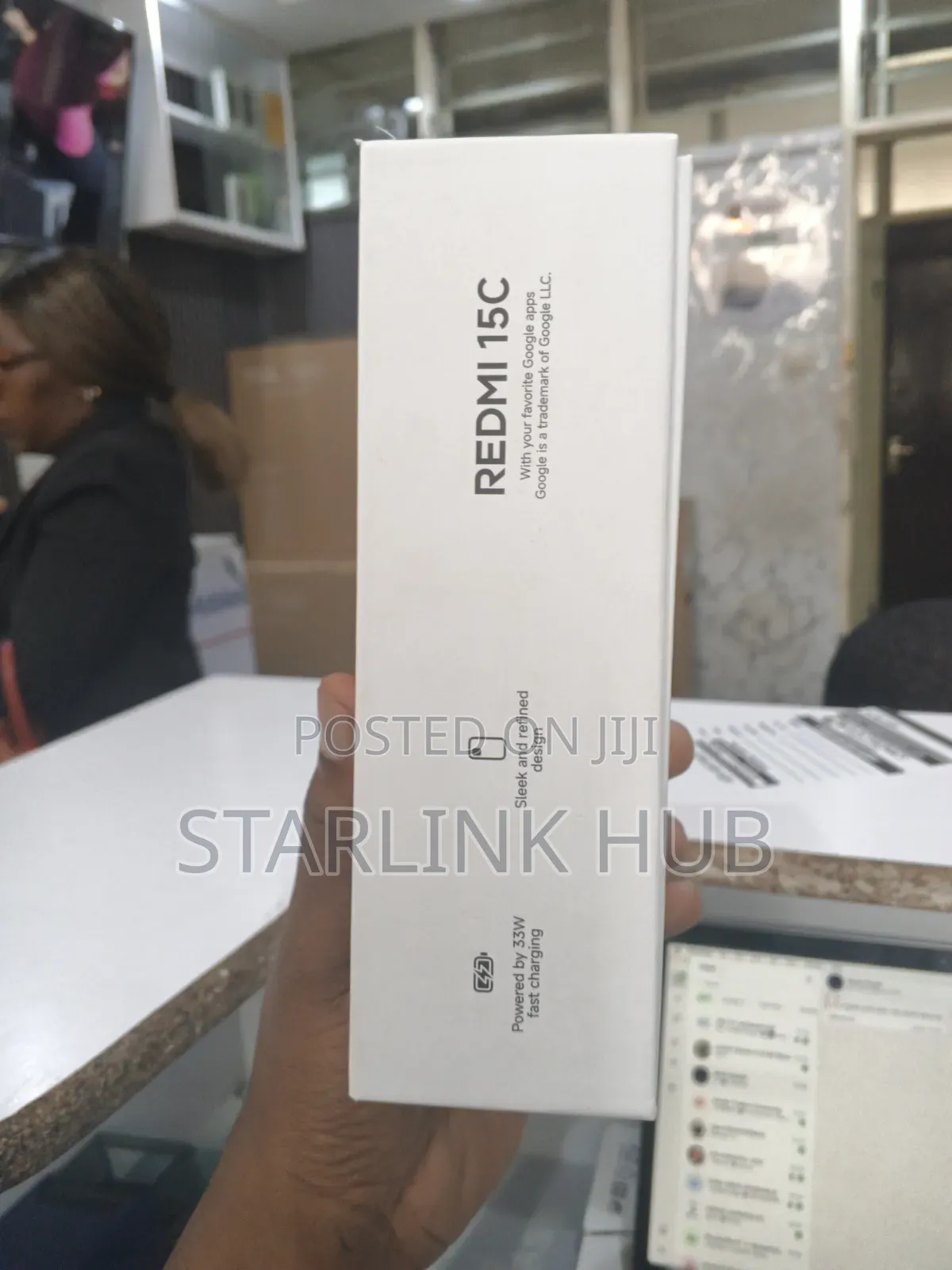 New Xiaomi Redmi 15C 4G 256 GB Black
