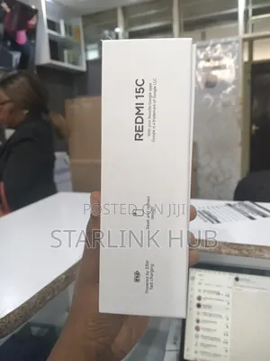 New Xiaomi Redmi 15C 4G 256 GB Black
