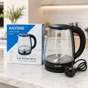 Ailyons Glass Electric Kettle 2.0l