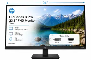 "HP Series 3 Pro 23.8 Inch FHD Monitor