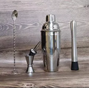8 Pieces Set COCKTAIL SHAKER With 750ml Shaker