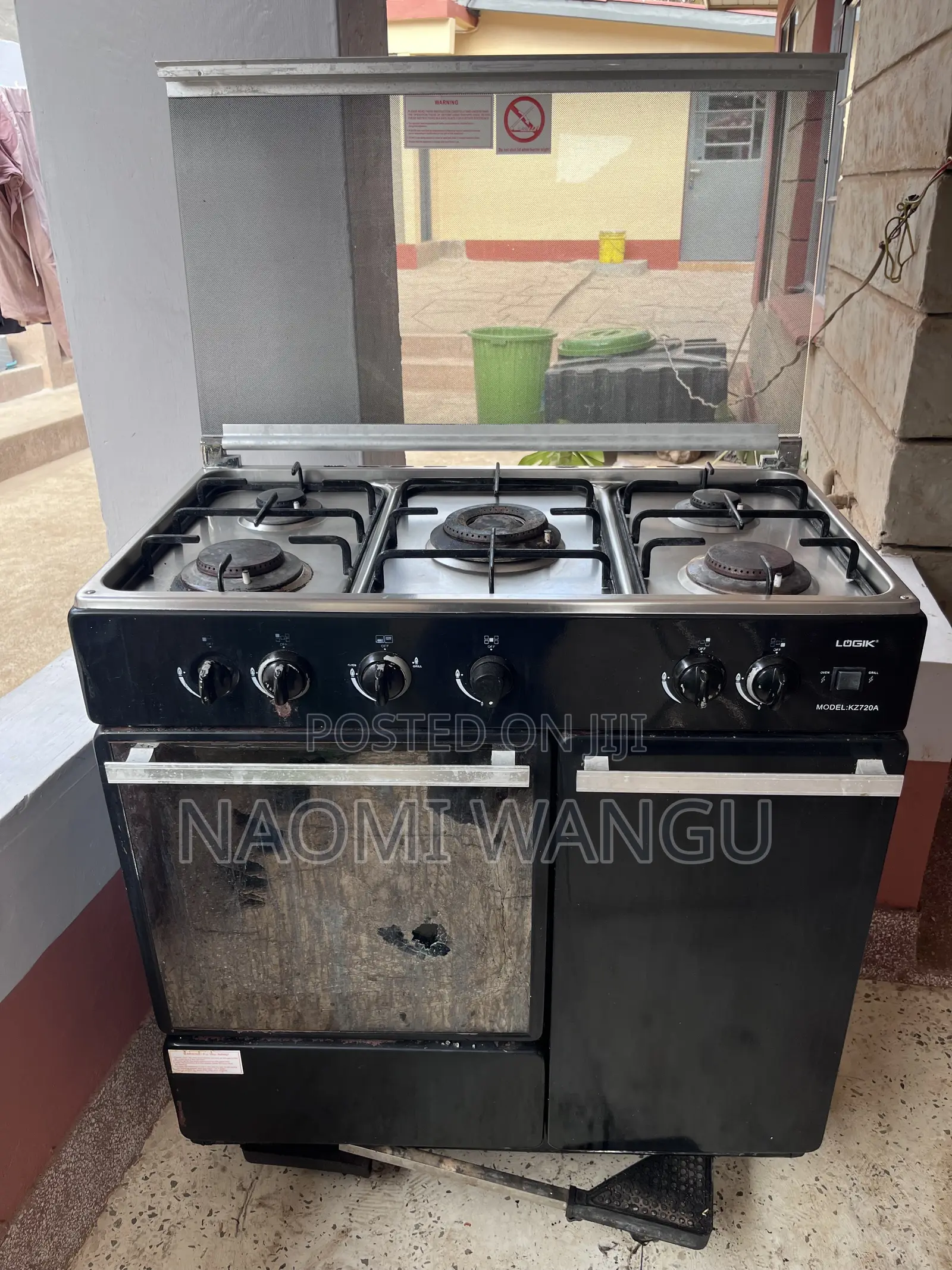 5 Burner Logik Fully Gas Cooker and Oven