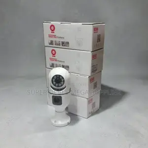 Factory Prices Two Way Audio PTZ Rotating Dual Lens Wifi Bulb Cameras