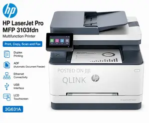HP LaserJet Pro MFP 3103fdn Printer,