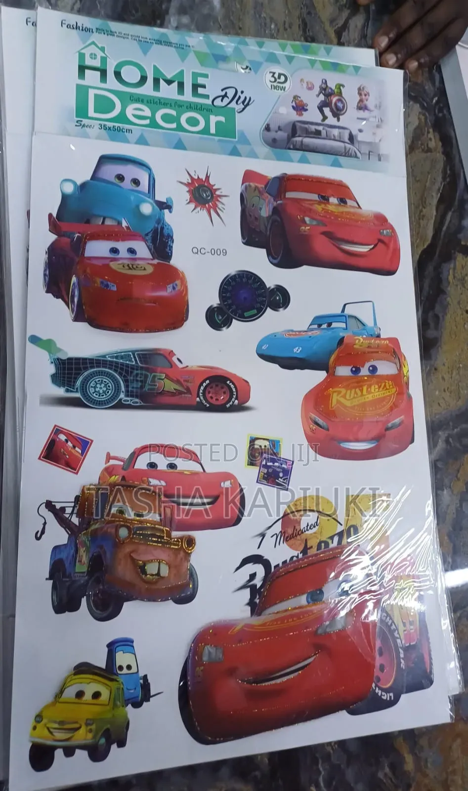 3D Kids Cartoon Stickers