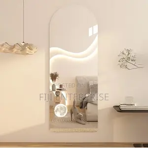 Unbreakable Acrylic Self-Adhesive Semicircle Mirror