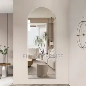 Unbreakable Acrylic Self-Adhesive Semicircle Mirror