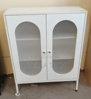 Imported Modern Shoe Storage With Glass Door