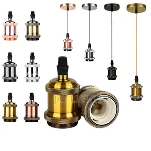 Home Metal Screw Ceiling Hanging Edison Lamp