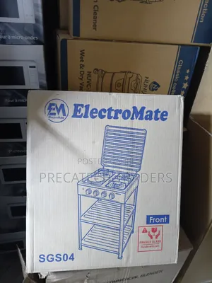 ElectroMate 3 Gas + 1 Electric Standing Cooker With Storage Rack