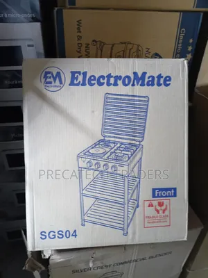 ElectroMate Multi-Function Standing Cooker With Glass Lid