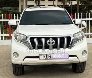 Toyota Land Cruiser Prado 2014 Ivory