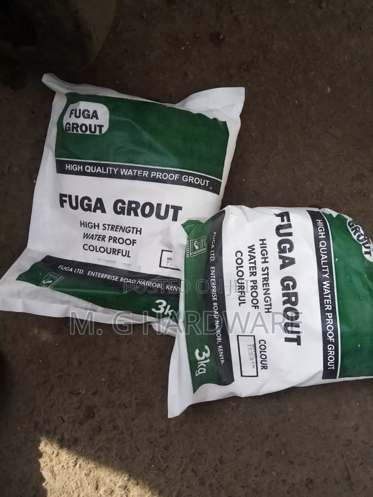 Fuga Tile Grout White 3kg