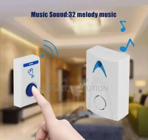 Battery Powered Wireless Chime Door Bell