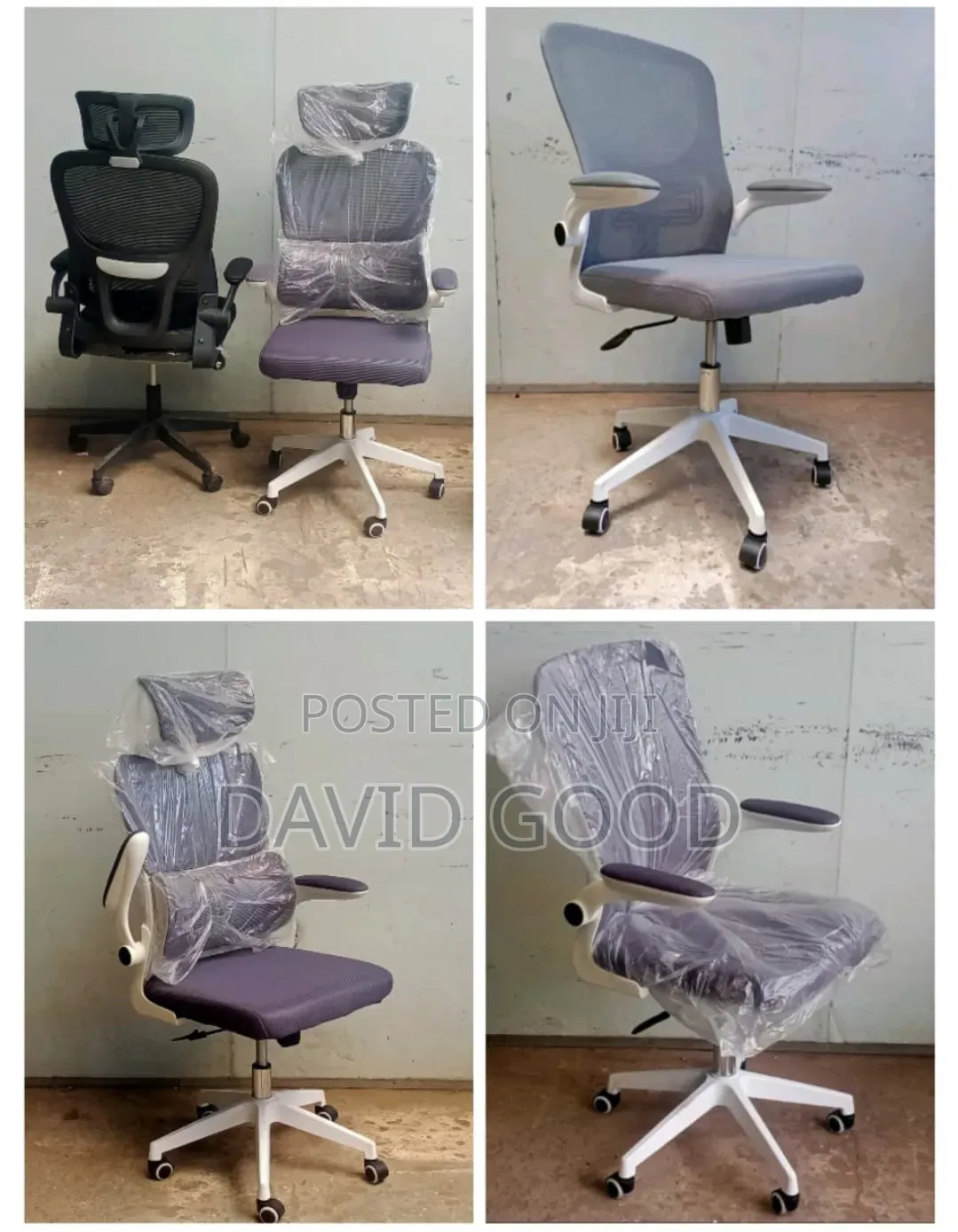 Orthopedic Office Chair Grey