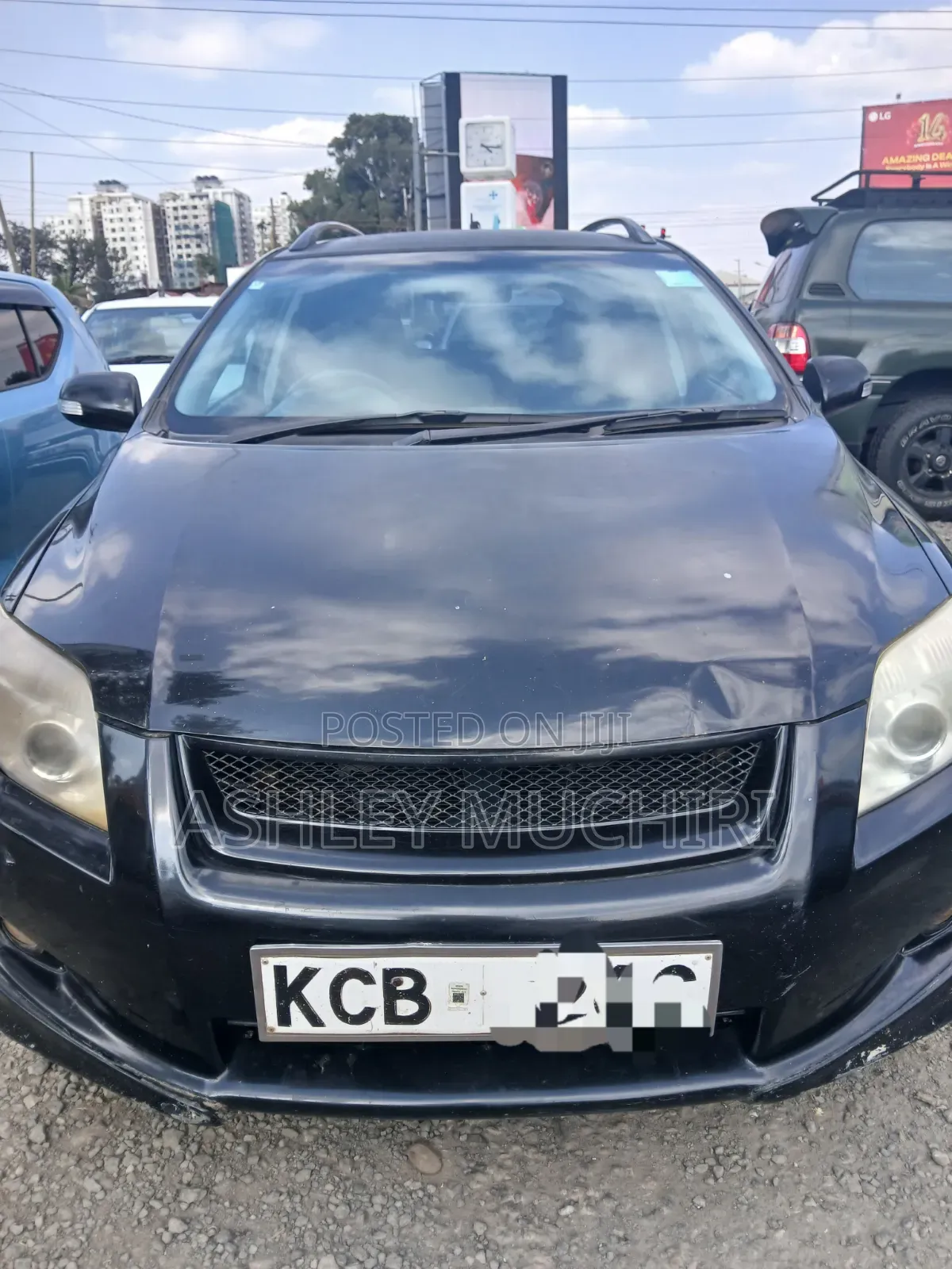 Toyota Corolla Fielder 2007 Black