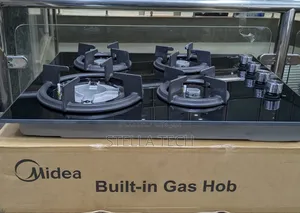 Midea 60cm SS Gas Hob Inbuilt Cooker