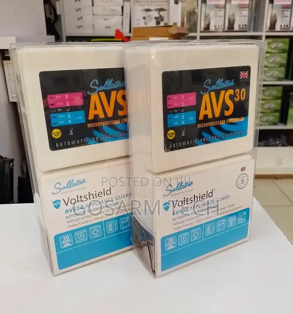 Sollatek Avs 30A Digital Voltage Surge Protector 30 Amp