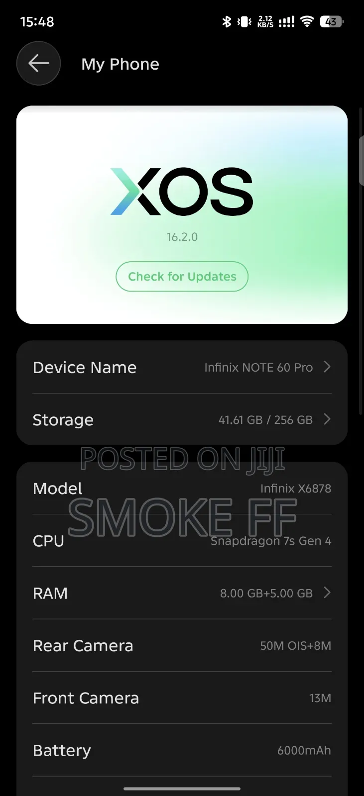 Infinix Note 60 Pro 256 GB Orange