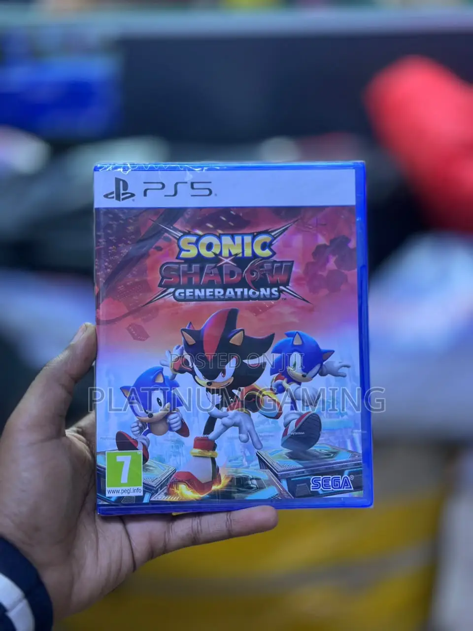 Sonic Shadow Gen. Ps4