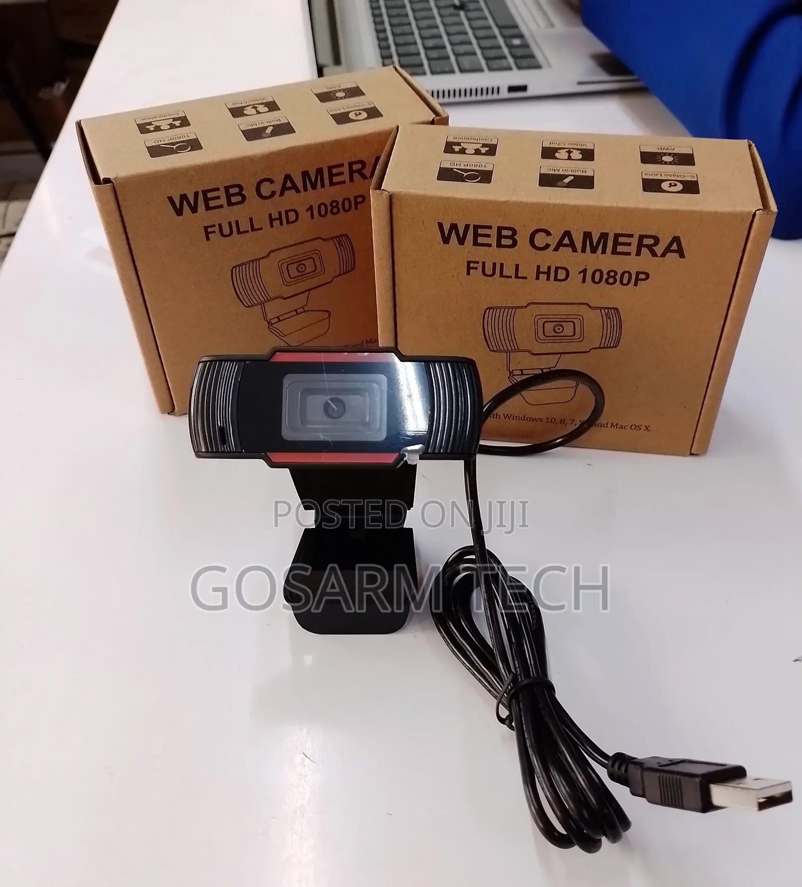 Full Hd Webcam Web Camera With Microphone